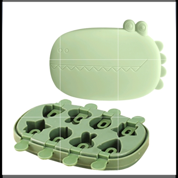 Green Dino Mini Popsicle Molds NWT - Picture 5 of 5